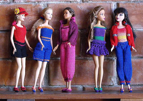 Barbie, Ropa tejida, Grupo 1